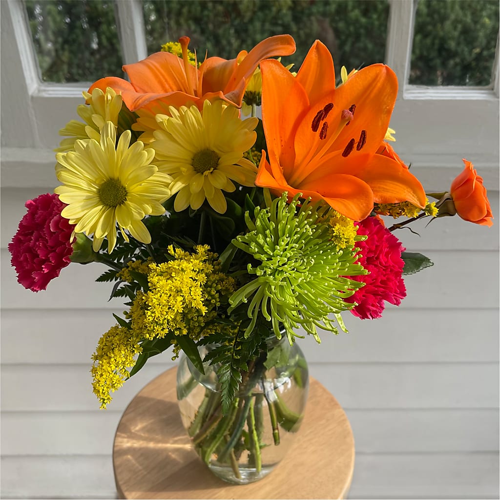 Bold & Bright – A Florist Original – Garden Of Eden Florist Inc, Coplay PA
