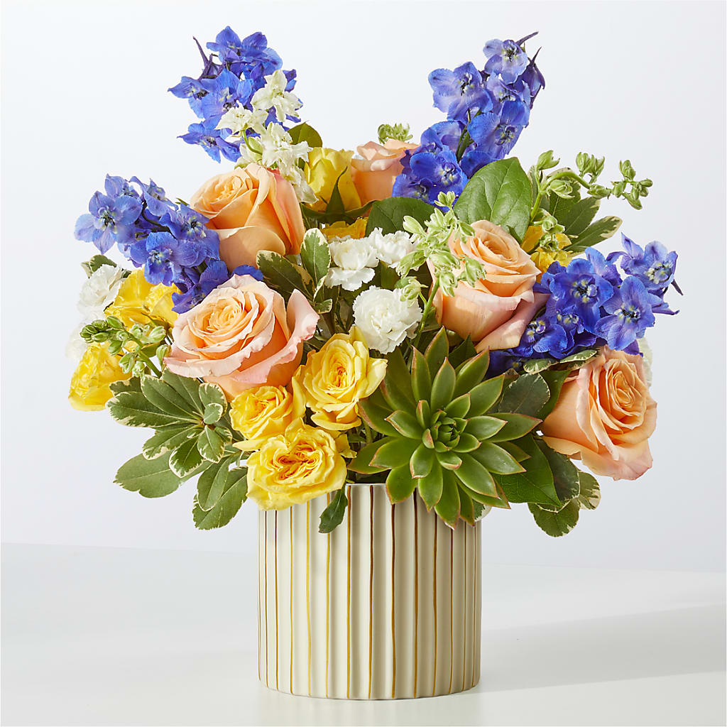 Cobalt Reverie Bouquet – Garden Of Eden Florist Inc, Coplay PA