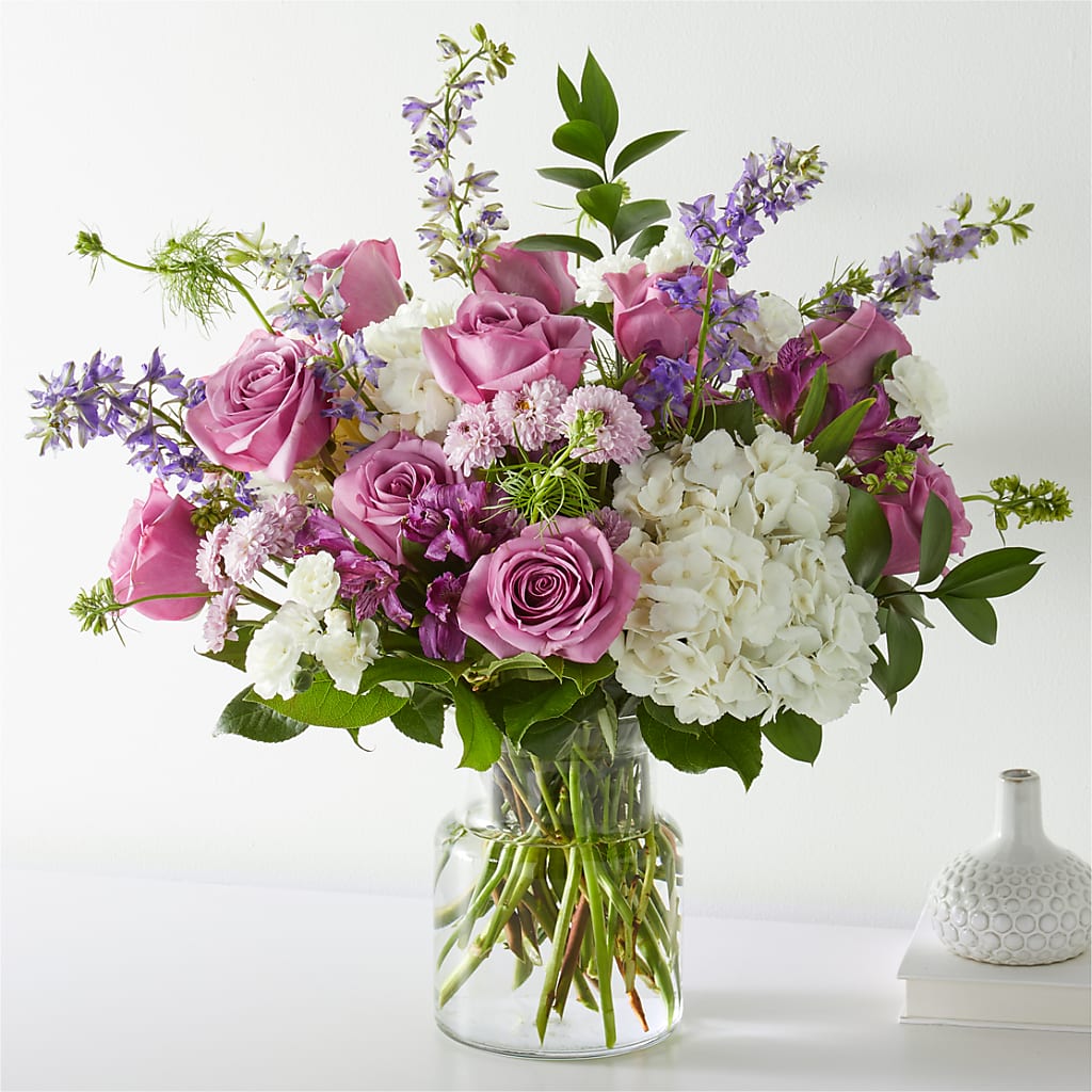 Violet Caress Bouquet – Garden Of Eden Florist Inc, Coplay PA