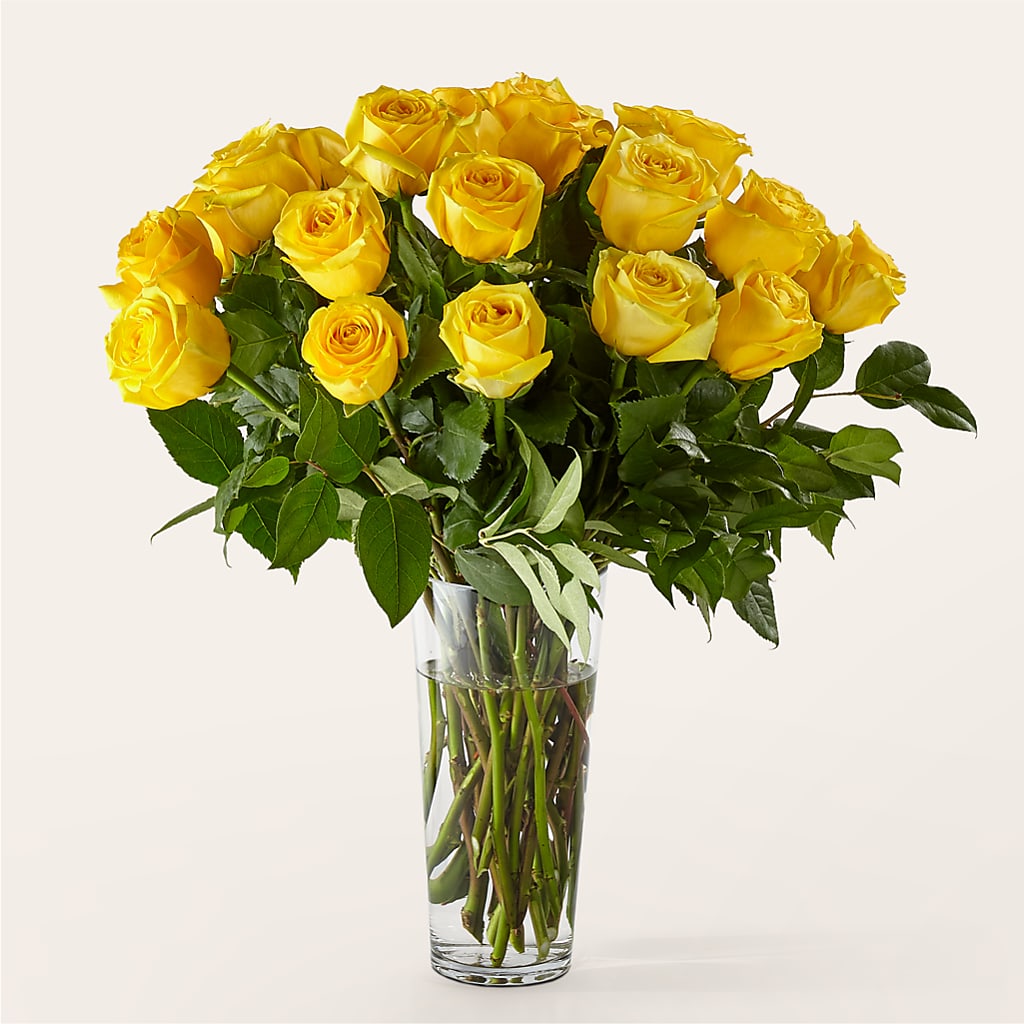 Long Stem Yellow Rose Bouquet – Garden Of Eden Florist Inc, Coplay PA