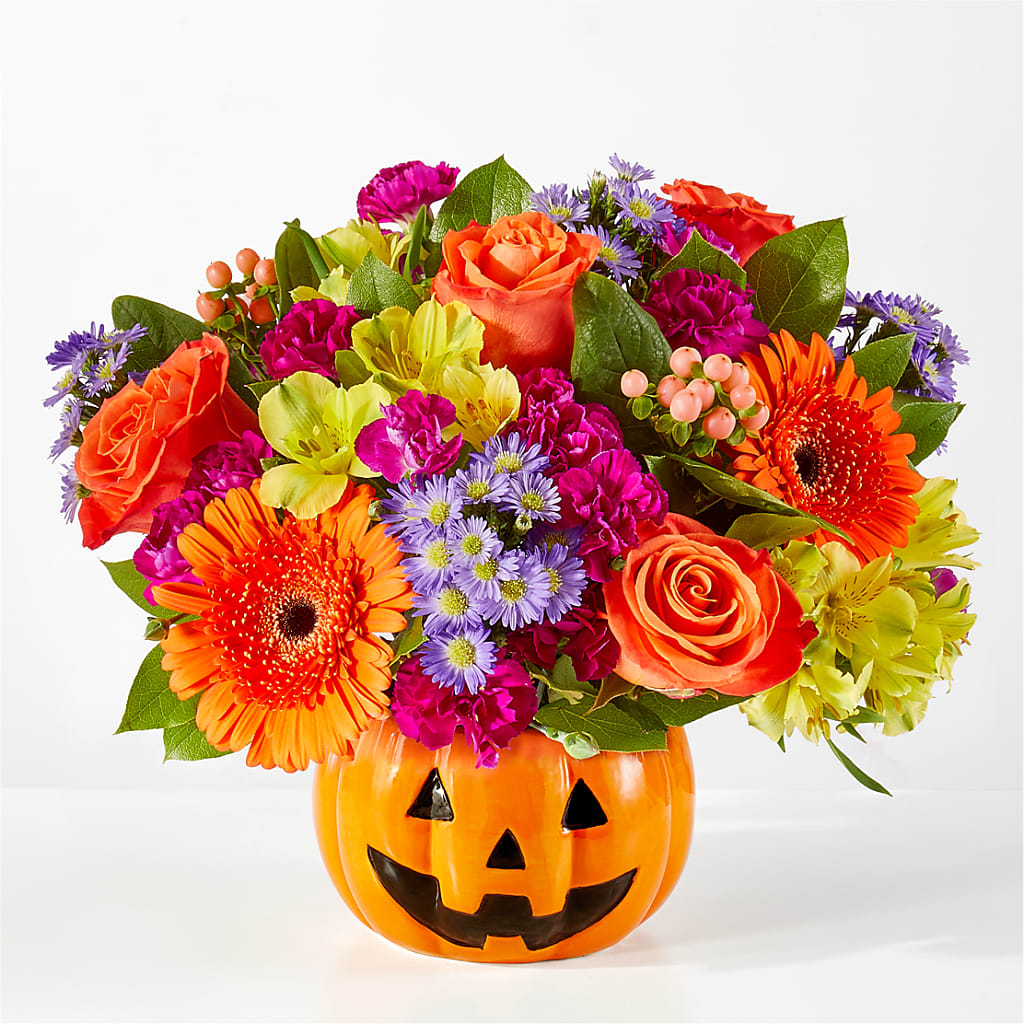 Tricks & Treats Pumpkin – Garden Of Eden Florist Inc, Coplay PA