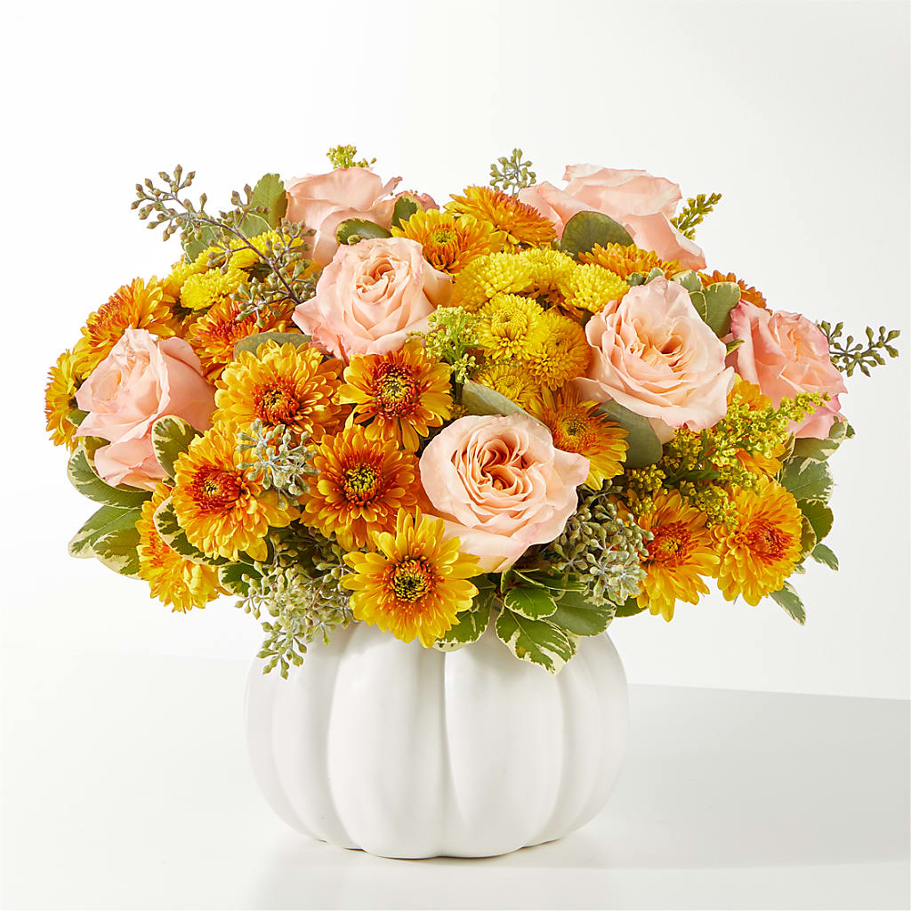 Peachy Pumpkin – Garden Of Eden Florist Inc, Coplay PA