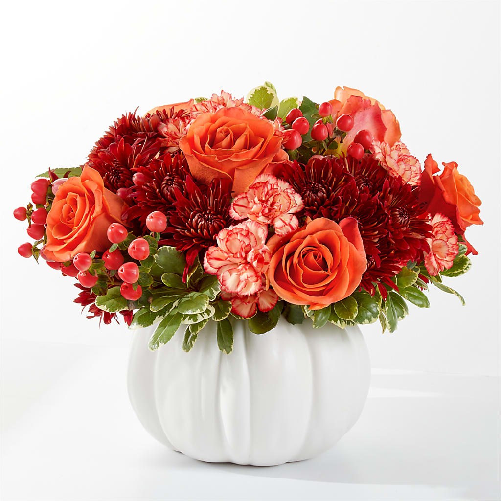 Autumn Air Pumpkin Bouquet – Garden Of Eden Florist Inc, Coplay PA