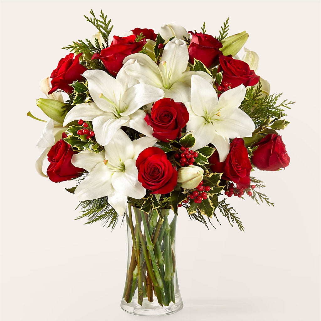 Sparkling Snowflakes Bouquet – Garden Of Eden Florist Inc, Coplay PA