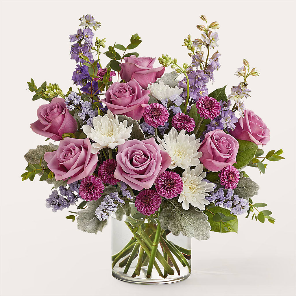 Violet Frost Bouquet – Garden Of Eden Florist Inc, Coplay PA