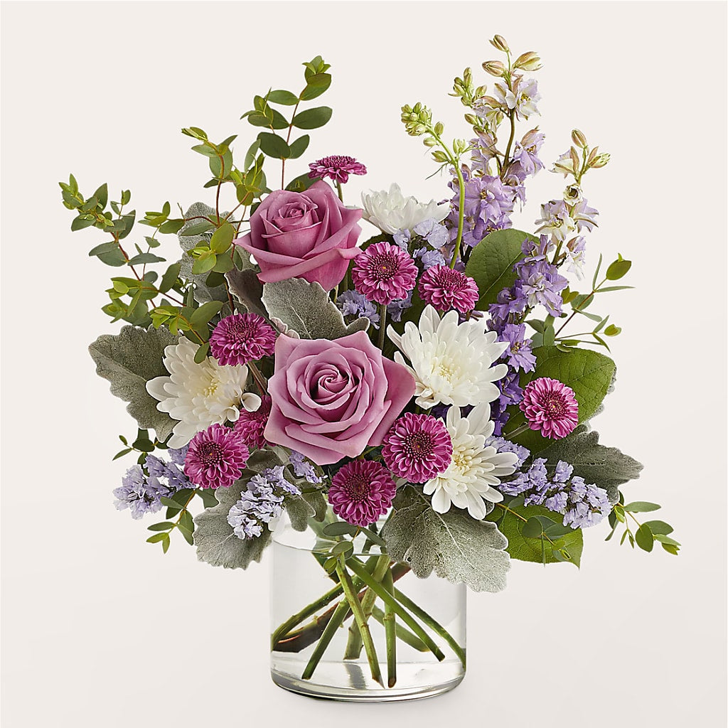 Violet Frost Bouquet – Garden Of Eden Florist Inc, Coplay PA