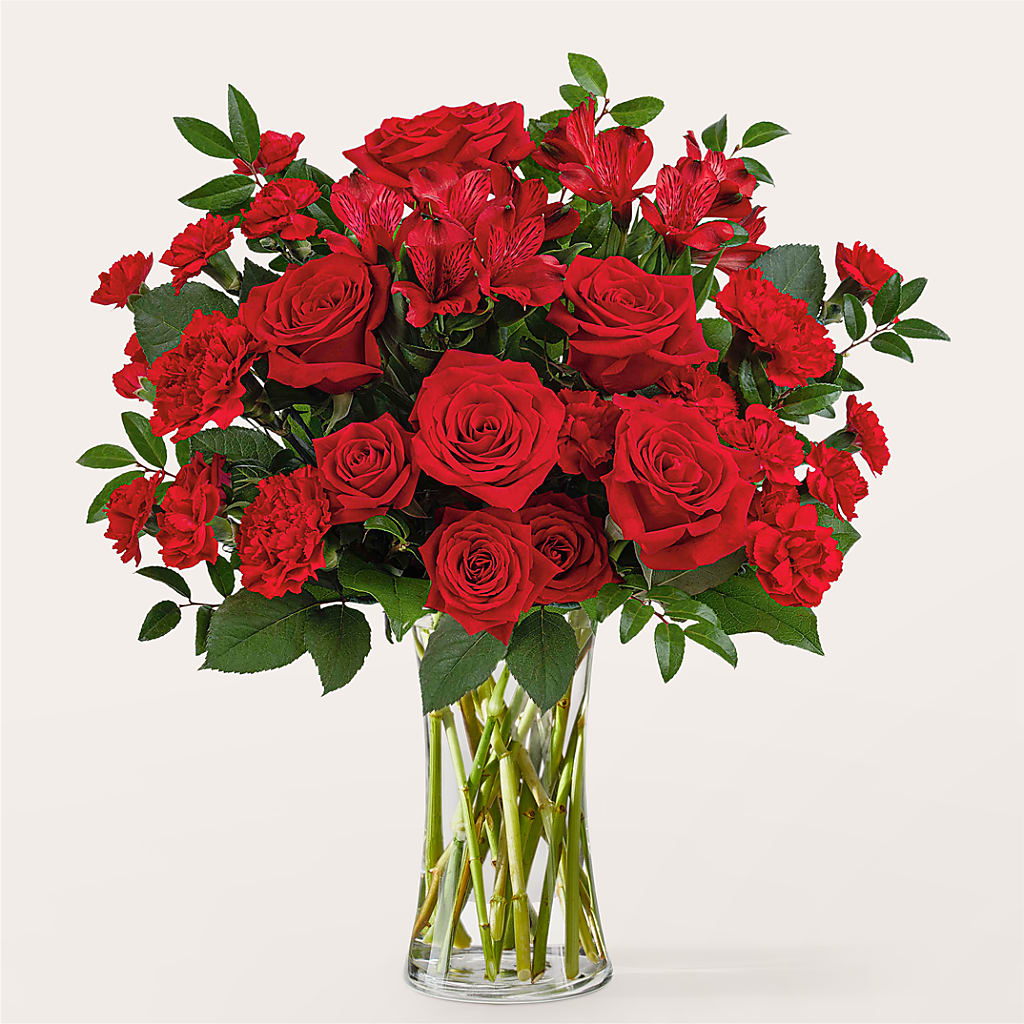 Brilliant Ruby Bouquet – Garden Of Eden Florist Inc, Coplay PA