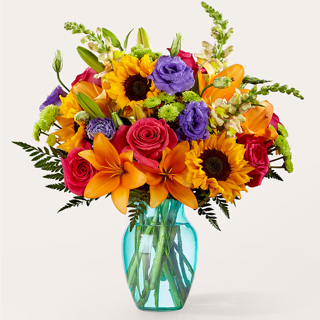 Double Rainbow Bouquet – Garden Of Eden Florist Inc, Coplay PA