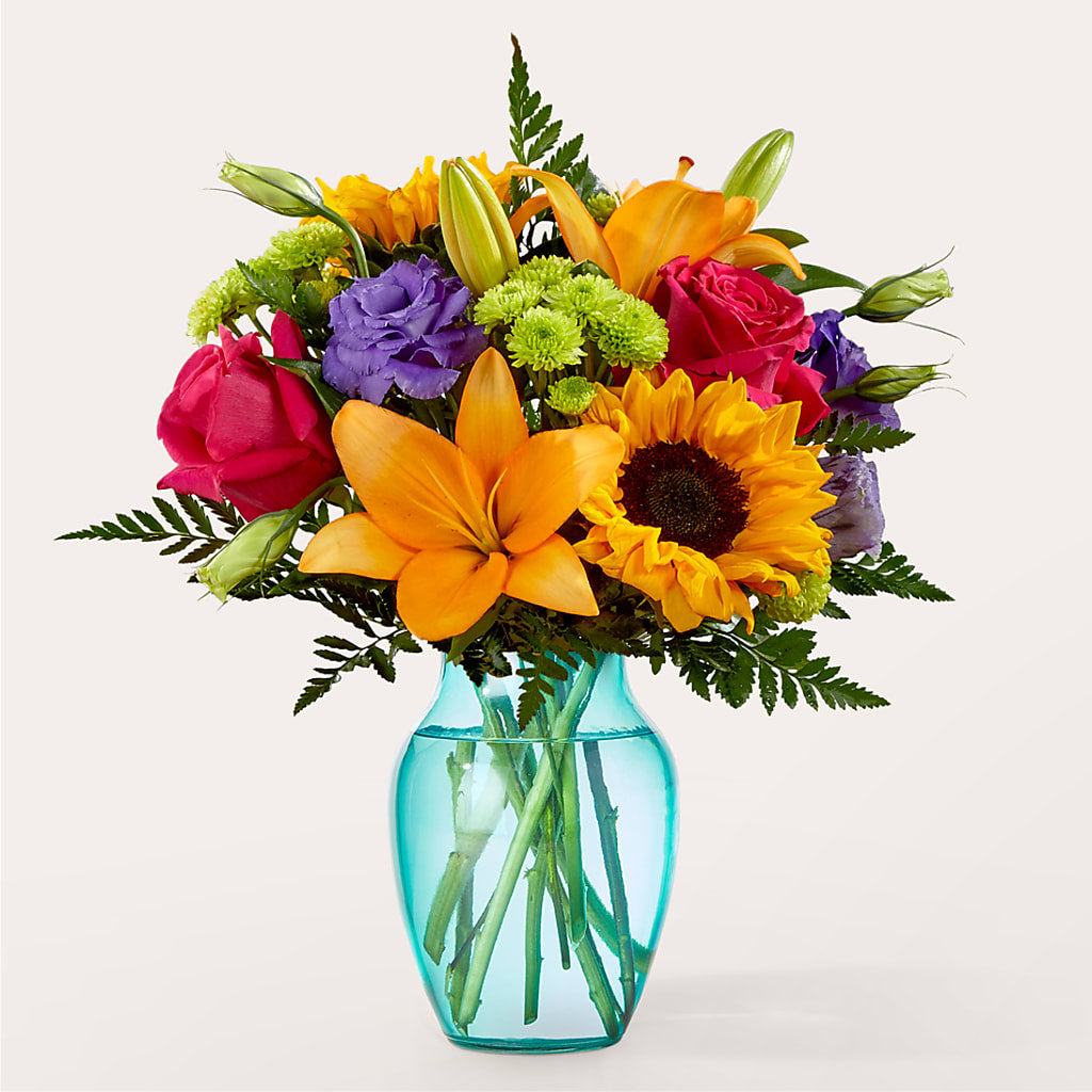 Double Rainbow Bouquet – Garden Of Eden Florist Inc, Coplay PA