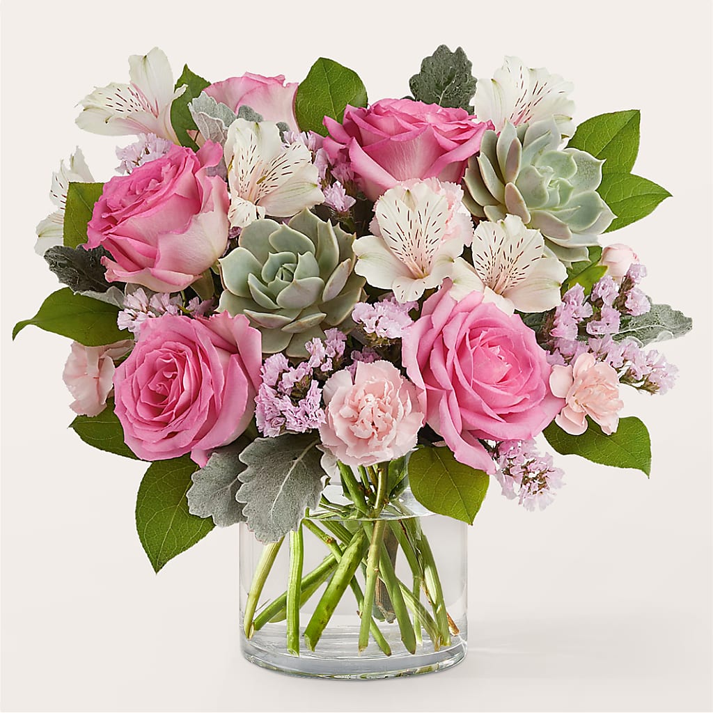 Dusty Rose Bouquet – Garden Of Eden Florist Inc, Coplay PA