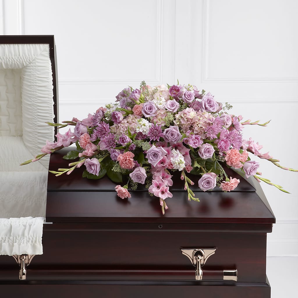 Immorata Casket Spray – Garden Of Eden Florist Inc, Coplay PA