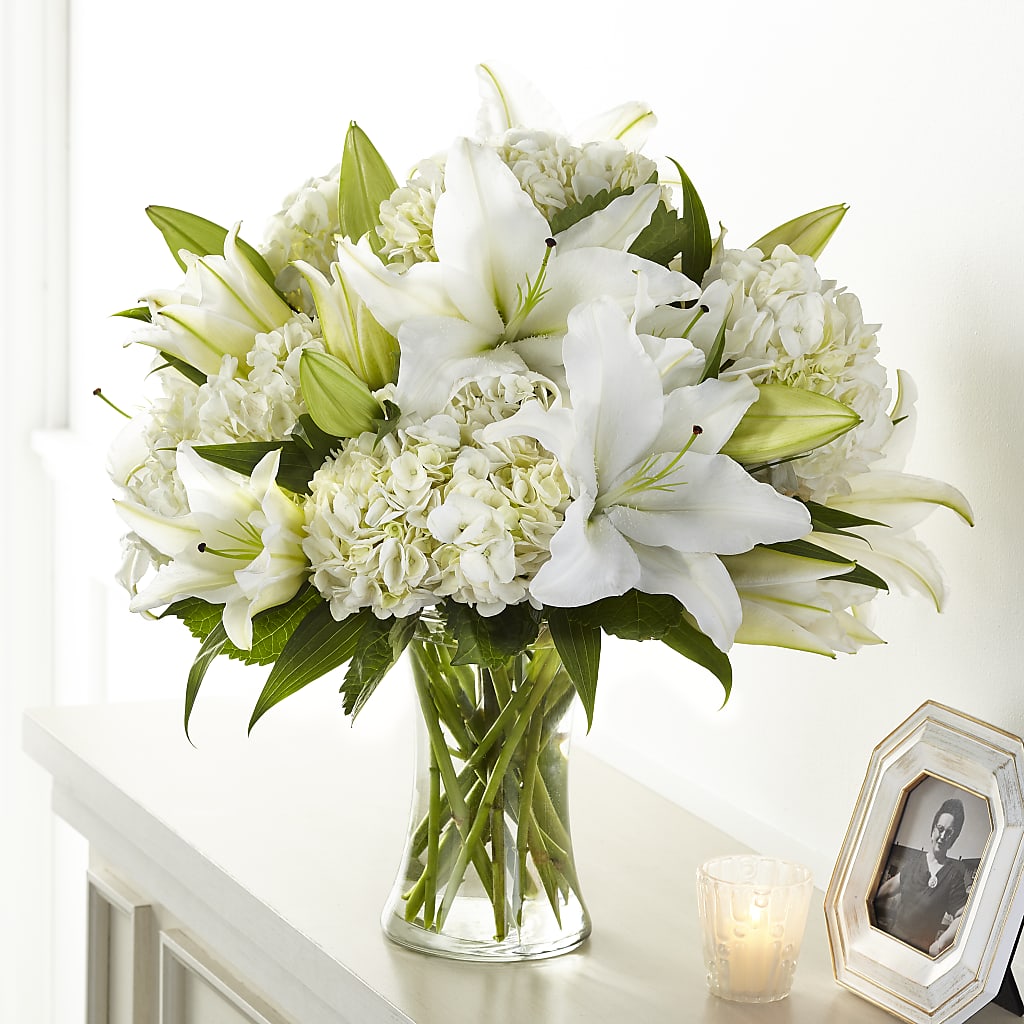 Compassionate Lily Bouquet – Garden Of Eden Florist Inc, Coplay PA