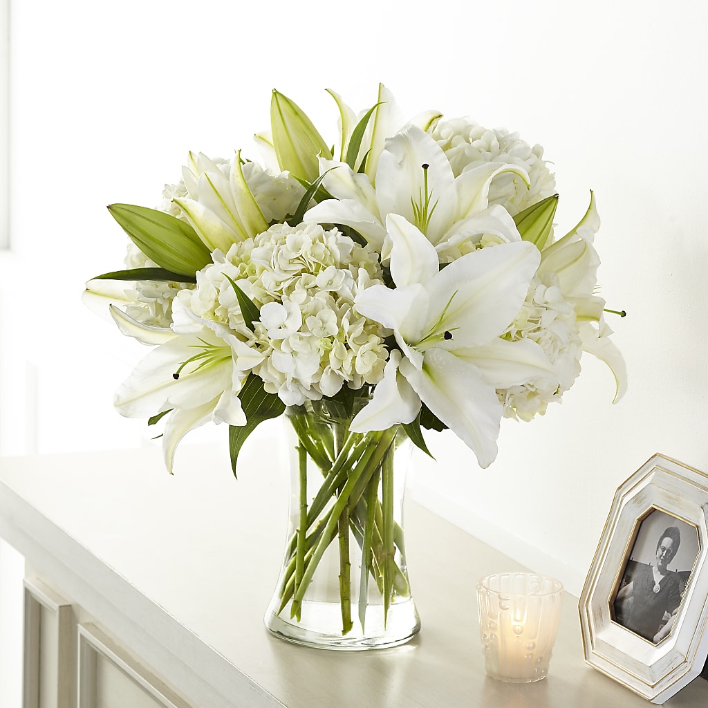Compassionate Lily Bouquet – Garden Of Eden Florist Inc, Coplay PA