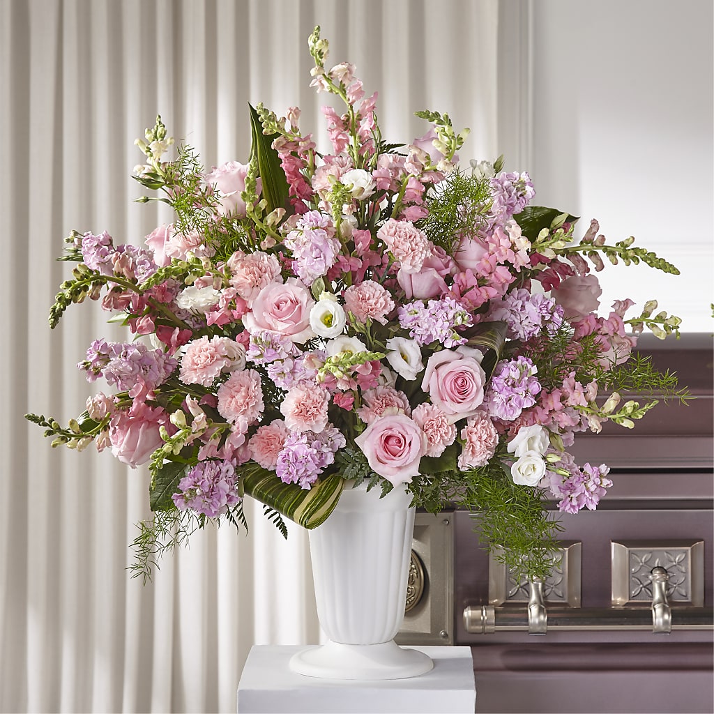 Divine Comfort Arrangement – Garden Of Eden Florist Inc, Coplay PA