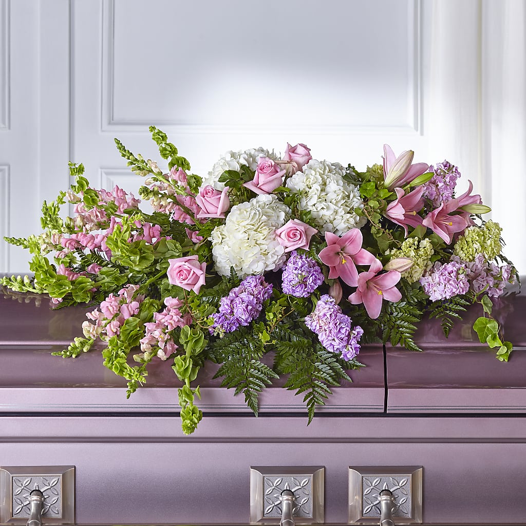 Life's Gratitude Casket Spray – Garden Of Eden Florist Inc, Coplay PA