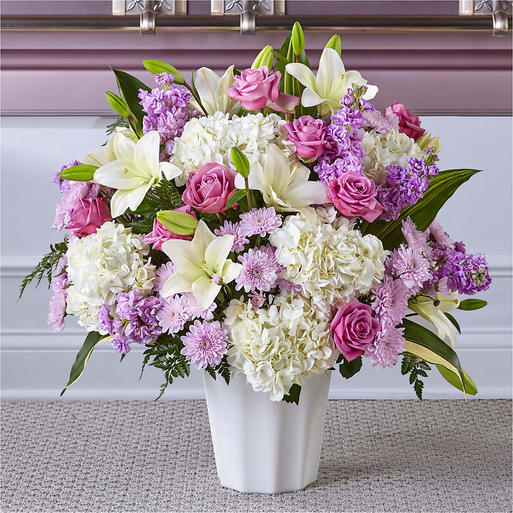 Heaven Sent Floor Basket – Garden Of Eden Florist Inc, Coplay PA