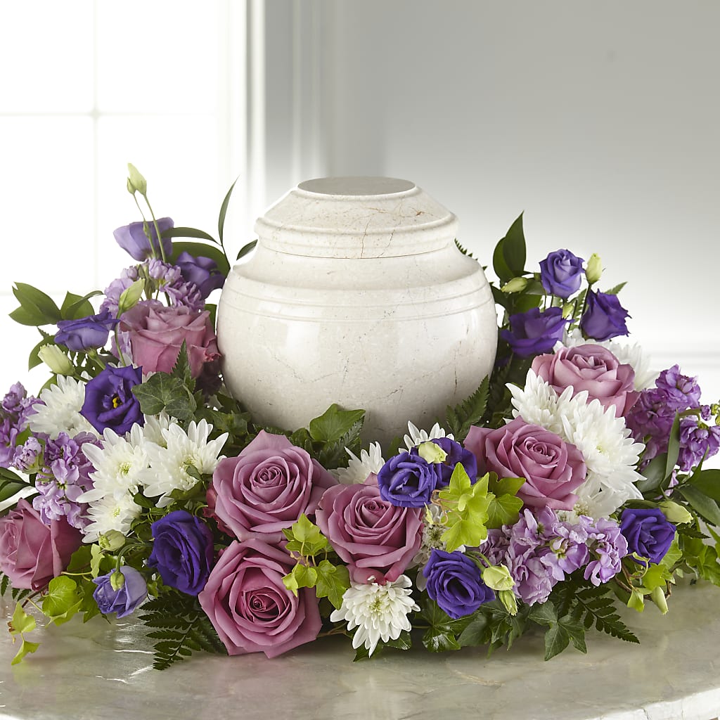 Blooming Sympathy Cremation Adornment – Garden Of Eden Florist Inc, Coplay PA