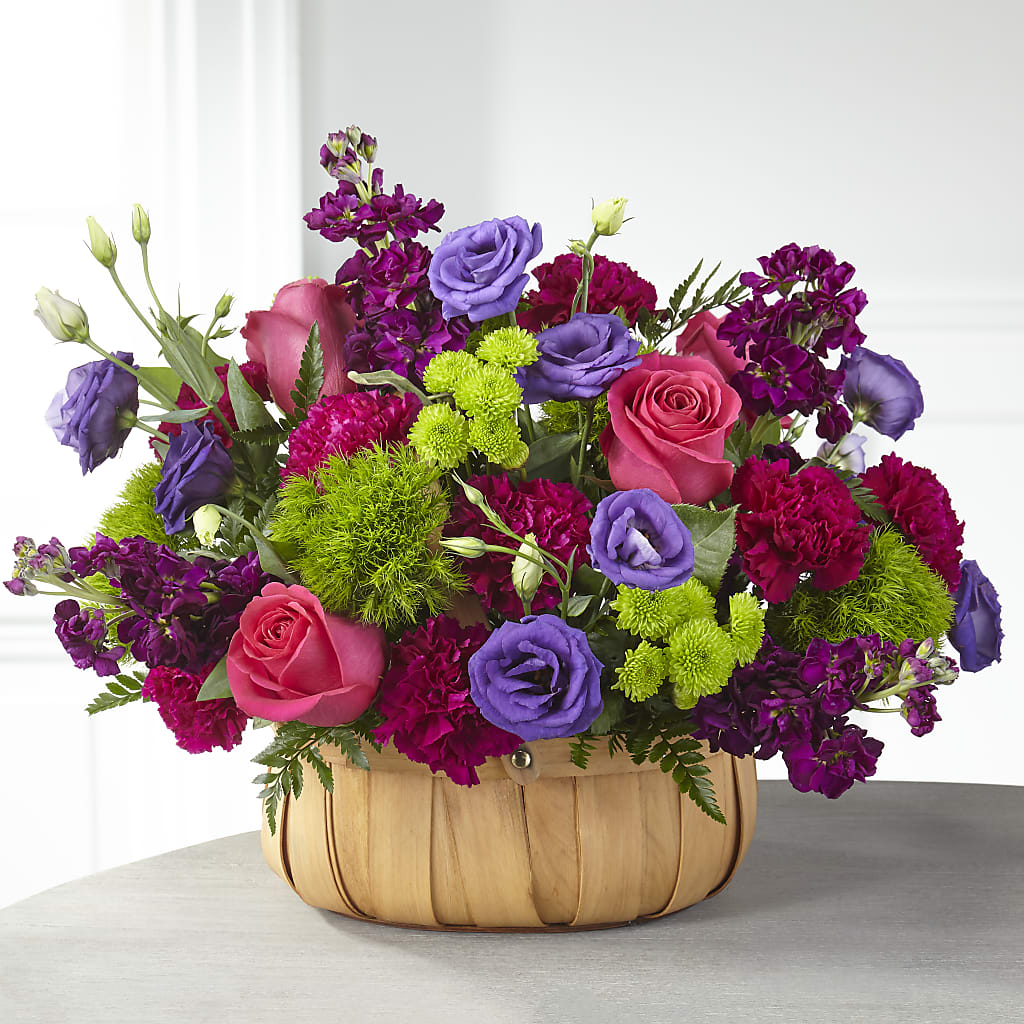 Serene Sanctuary Basket – Garden Of Eden Florist Inc, Coplay PA