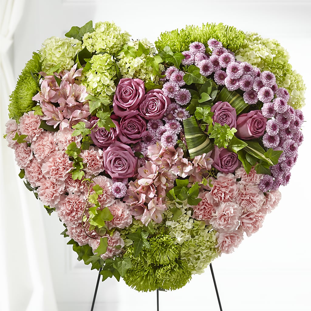Heartwarming Standing Heart – Garden Of Eden Florist Inc, Coplay PA