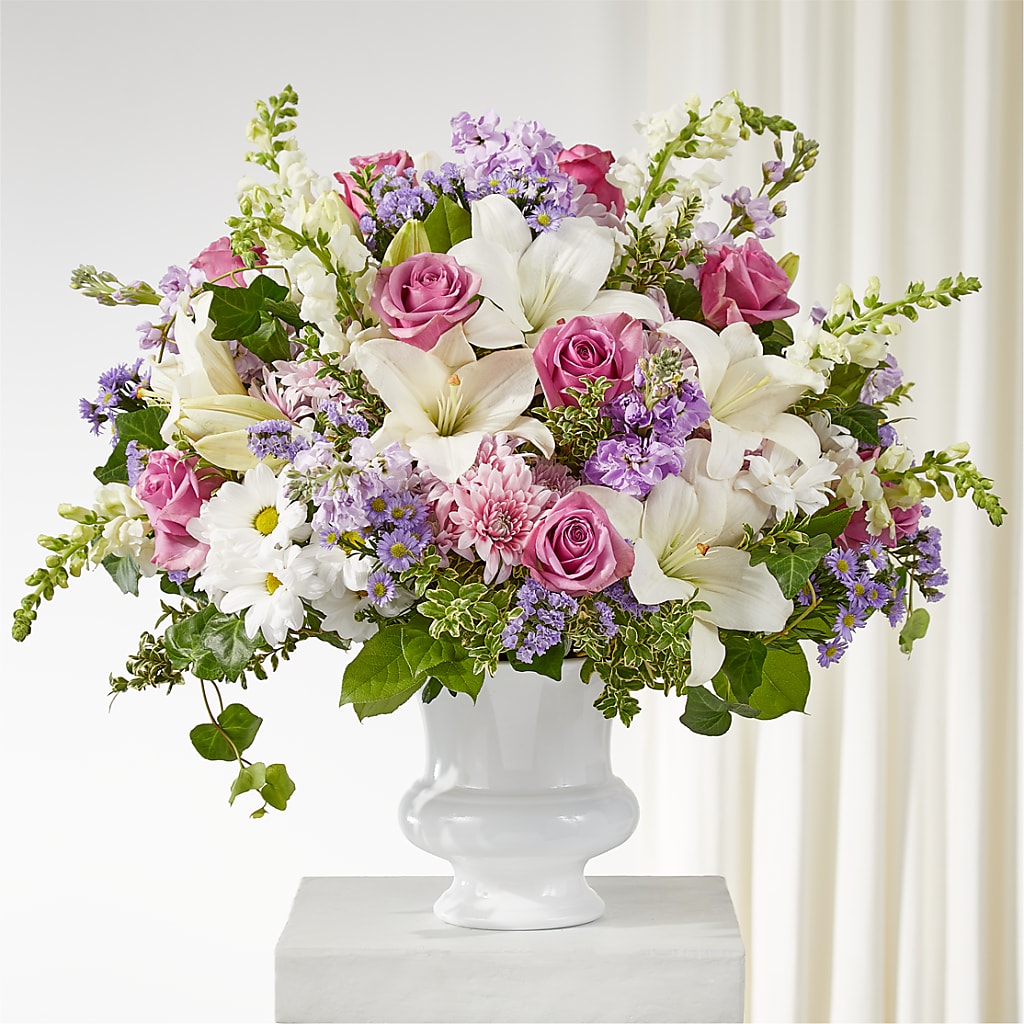 Remarkable Life Urn Arrangement – Garden Of Eden Florist Inc, Coplay PA