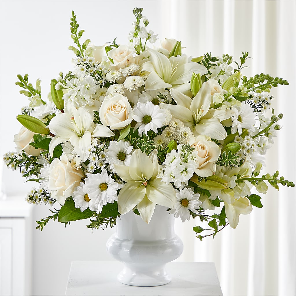 Uplifting Urn Arrangement – Garden Of Eden Florist Inc, Coplay PA