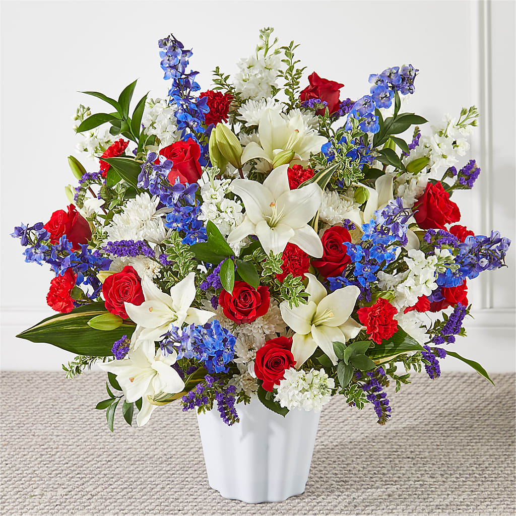 Consoled Floor Basket – Garden Of Eden Florist Inc, Coplay PA