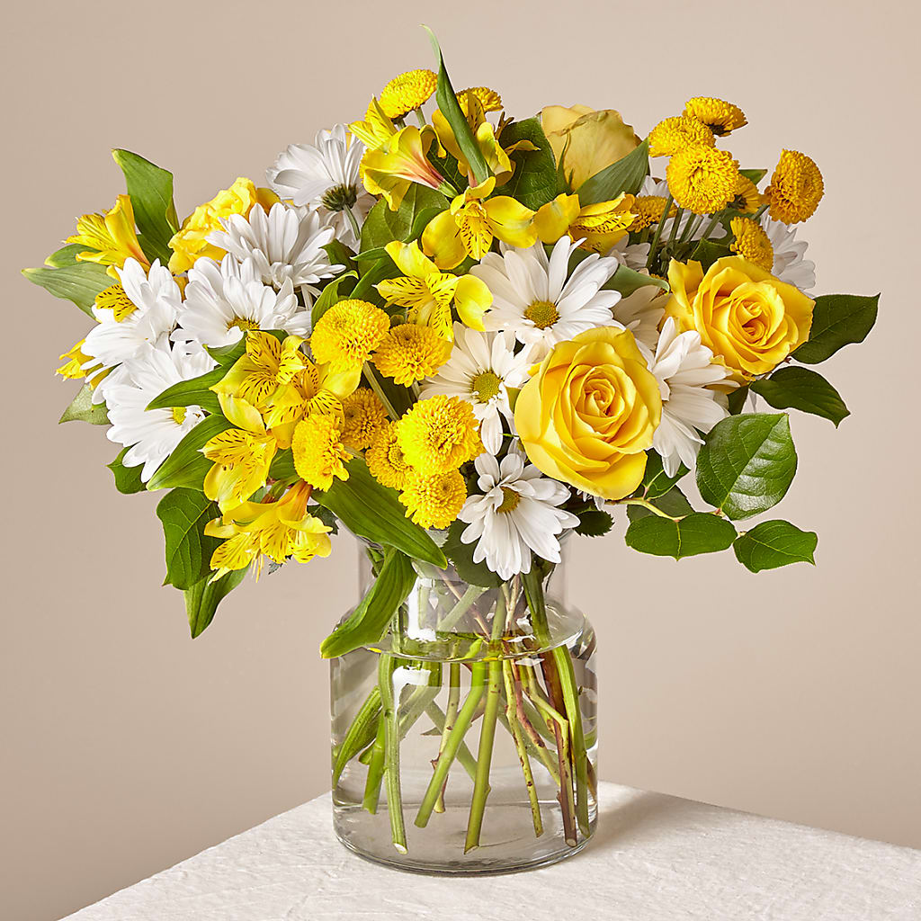 Sunny Sentiments Bouquet – Garden Of Eden Florist Inc, Coplay PA
