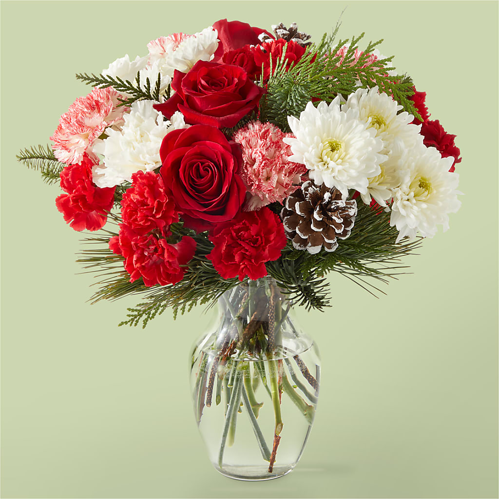 Candy Cane Lane Bouquet – Garden Of Eden Florist Inc, Coplay PA