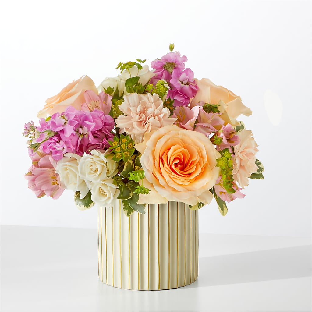Paradise Bouquet with Ivory Vase – Garden Of Eden Florist Inc, Coplay PA