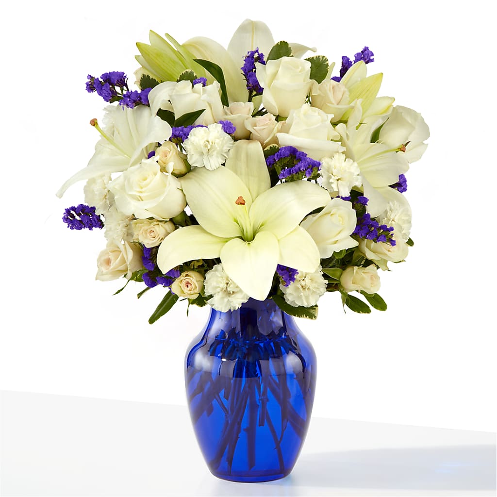 Sapphire Rush Bouquet – Garden Of Eden Florist Inc, Coplay PA