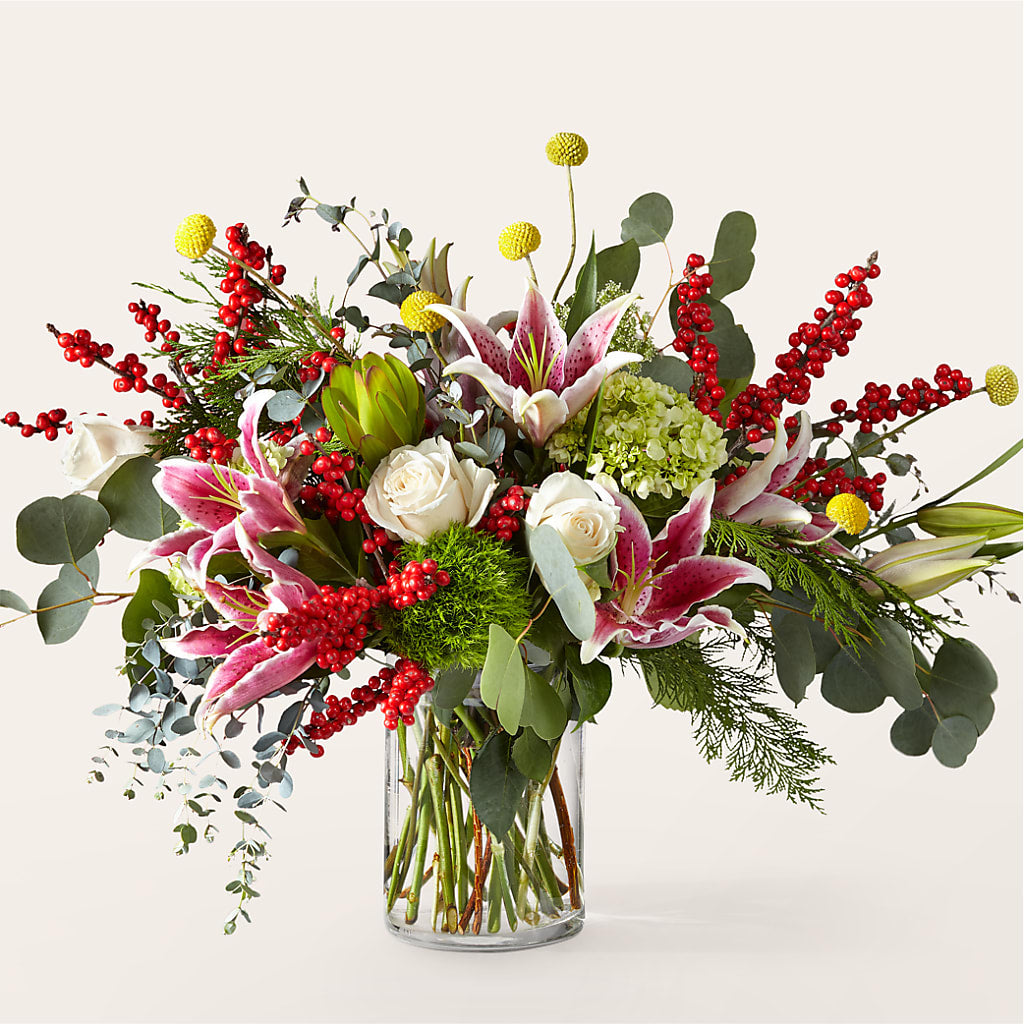 Berry & Bright Bouquet – Garden Of Eden Florist Inc, Coplay PA