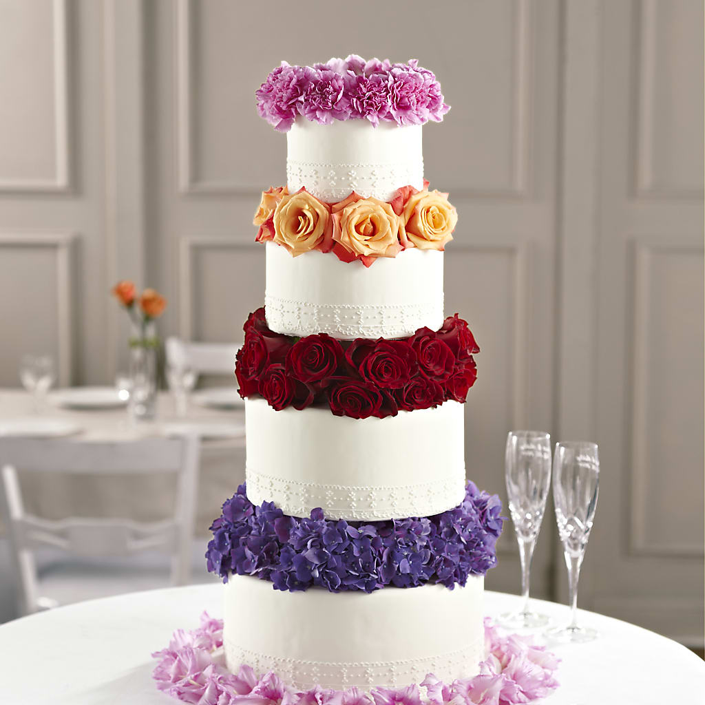 Infinite Love Cake Décor – Garden Of Eden Florist Inc, Coplay PA