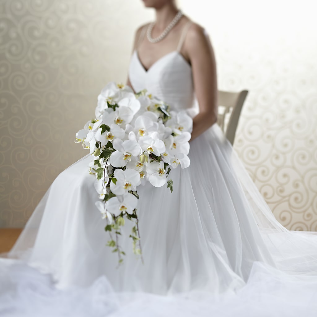 Classic White Bouquet – Garden Of Eden Florist Inc, Coplay PA