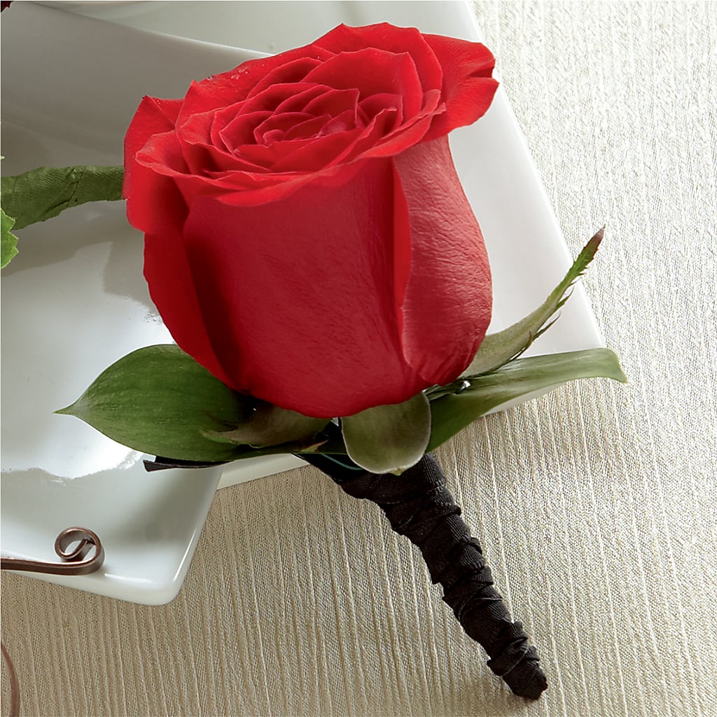 Red Rose Boutonniere – Garden Of Eden Florist Inc, Coplay PA