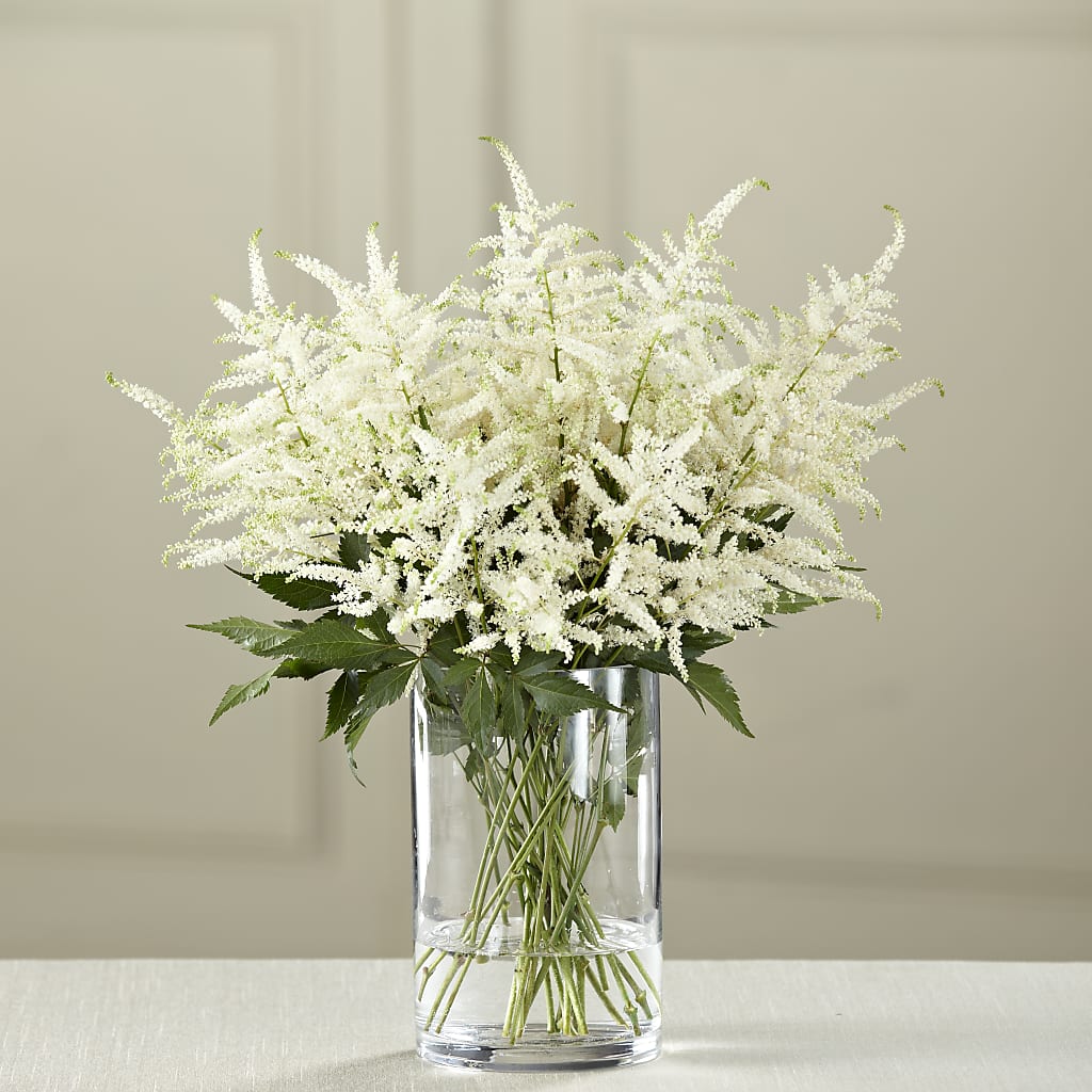 White Astilbe Bouquet – Garden Of Eden Florist Inc, Coplay PA
