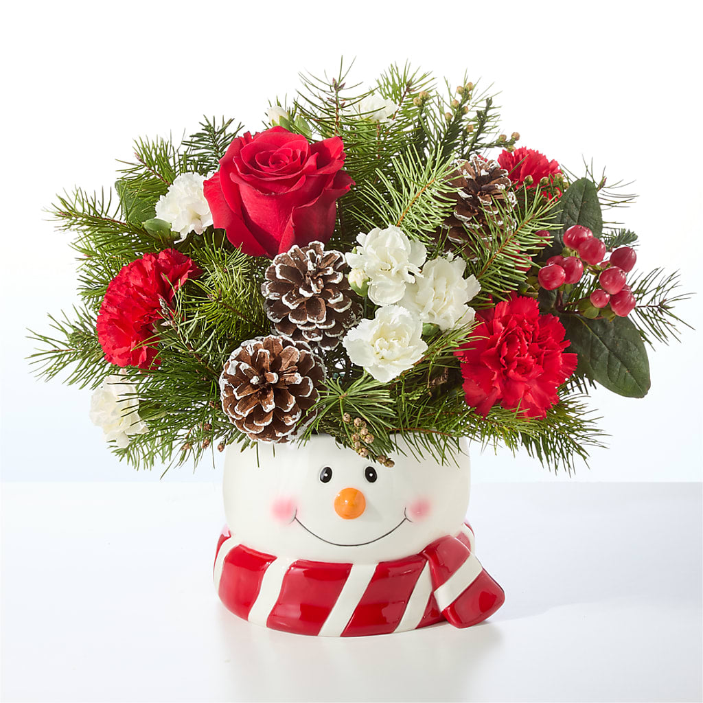 Jolly Snowman Bouquet –  Garden Of Eden Florist Inc, Coplay PA