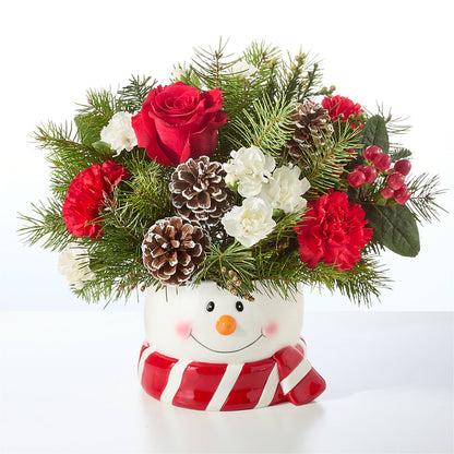 Jolly Snowman Bouquet –  Garden Of Eden Florist Inc, Coplay PA