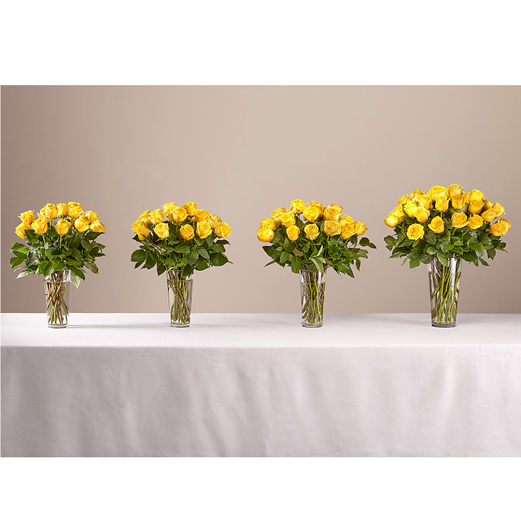 Long Stem Yellow Rose Bouquet –  Garden Of Eden Florist Inc, Coplay PA