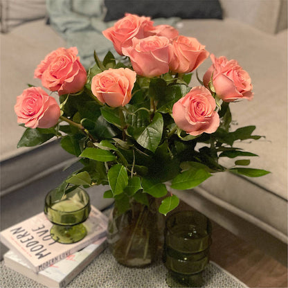 Long Stem Pink Rose Bouquet –  Garden Of Eden Florist Inc, Coplay PA