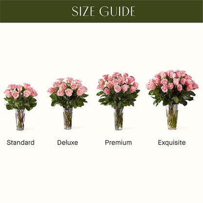 Long Stem Pink Rose Bouquet –  Garden Of Eden Florist Inc, Coplay PA