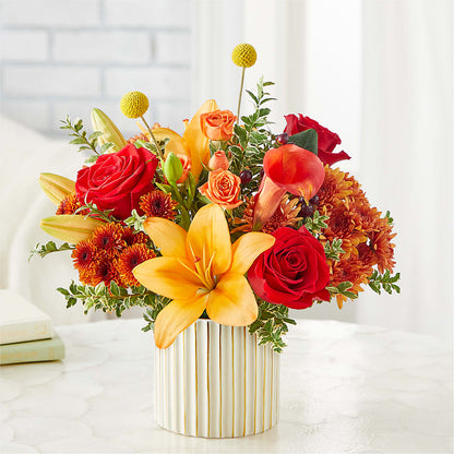 Scarlet Skies Bouquet –  Garden Of Eden Florist Inc, Coplay PA