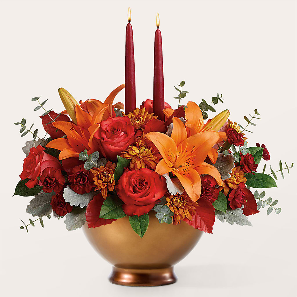Fruits of Fall Centerpiece –  Garden Of Eden Florist Inc, Coplay PA