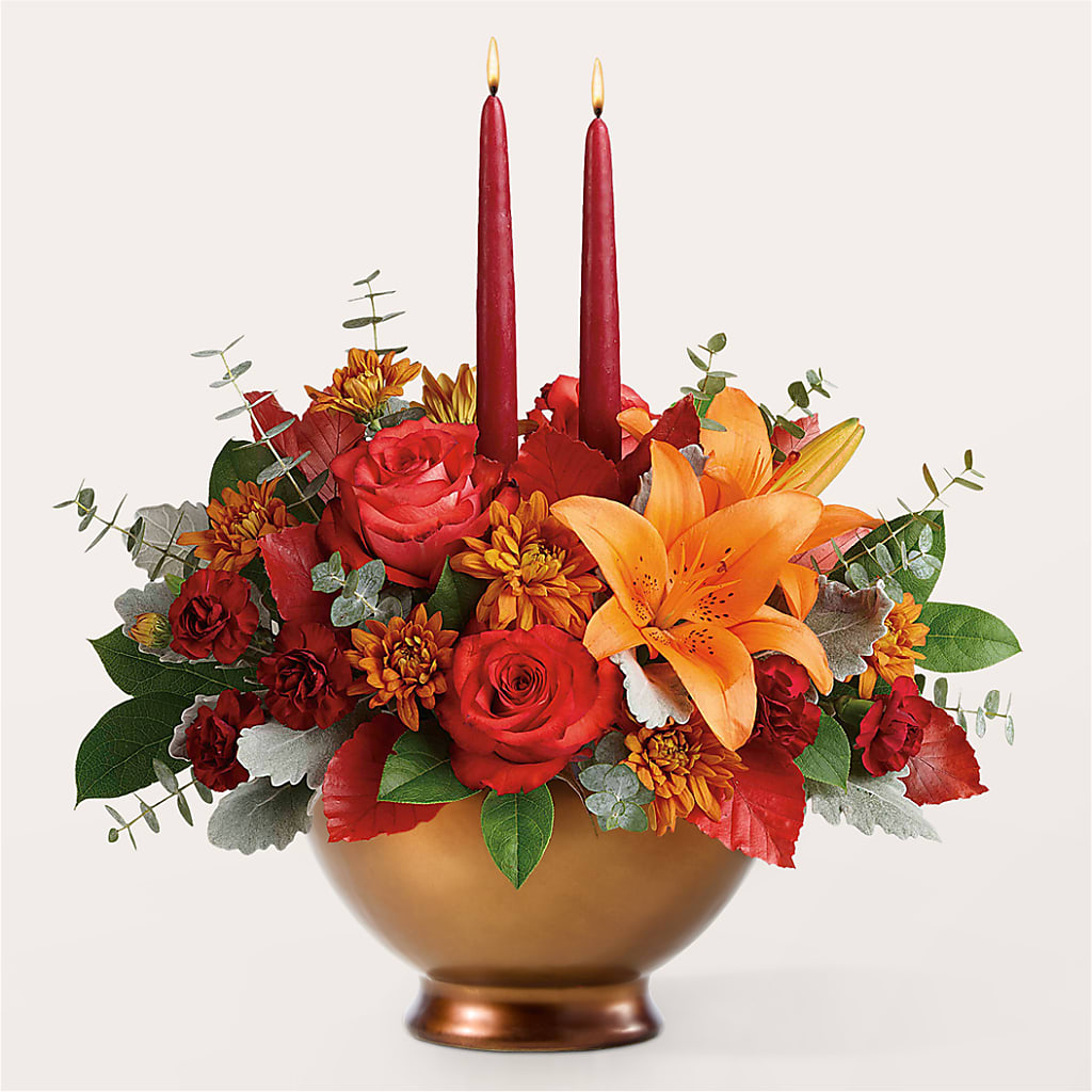 Fruits of Fall Centerpiece –  Garden Of Eden Florist Inc, Coplay PA