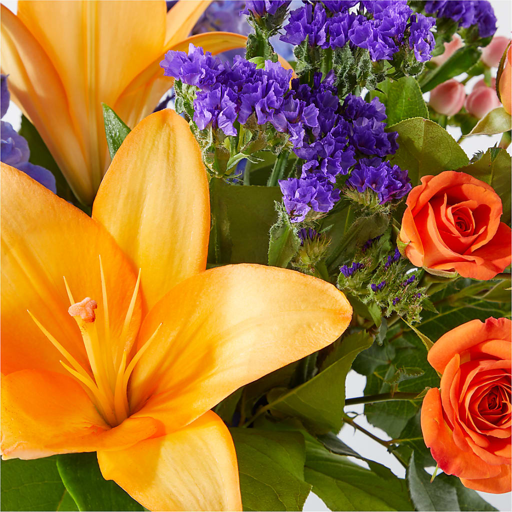 Radiant Citrus Bouquet –  Garden Of Eden Florist Inc, Coplay PA