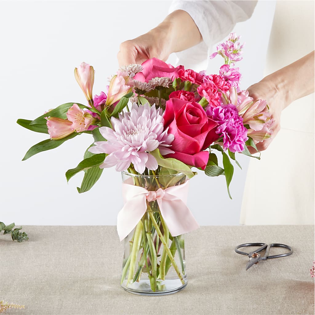 Pink Ribbon - A Florist Original –  Garden Of Eden Florist Inc, Coplay PA
