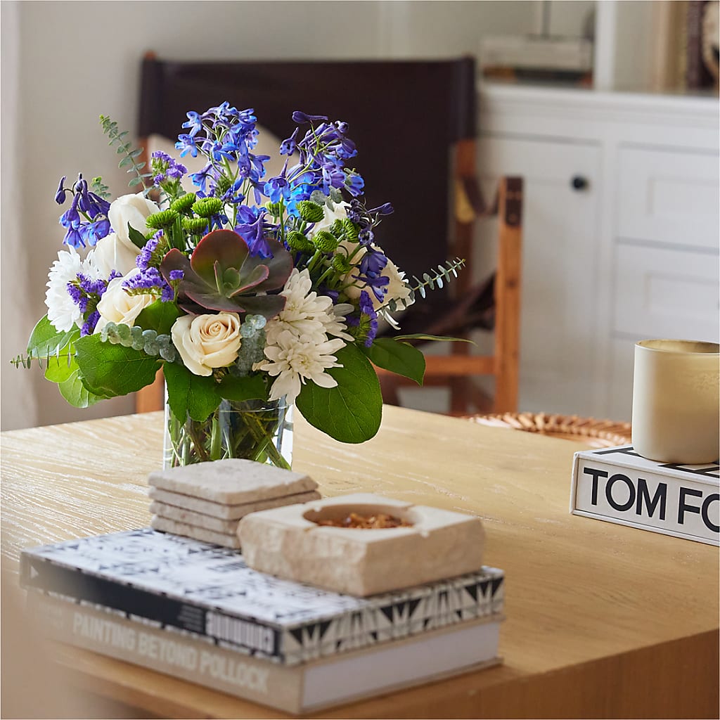 Cerulean Waves Bouquet –  Garden Of Eden Florist Inc, Coplay PA