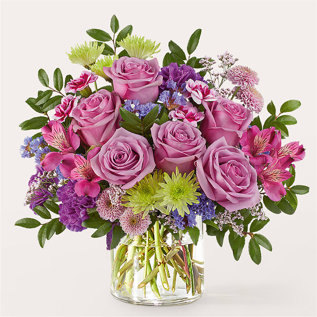 Glass Half Full Bouquet –  Garden Of Eden Florist Inc, Coplay PA