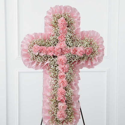Angel's Cross Easel –  Garden Of Eden Florist Inc, Coplay PA