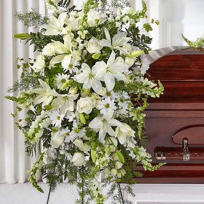 Loving Thoughts Standing Spray –  Garden Of Eden Florist Inc, Coplay PA