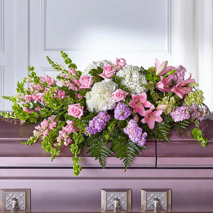 Life's Gratitude Casket Spray –  Garden Of Eden Florist Inc, Coplay PA